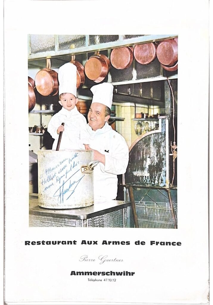 Aux Armes de France, Ammerschwihr, page 1