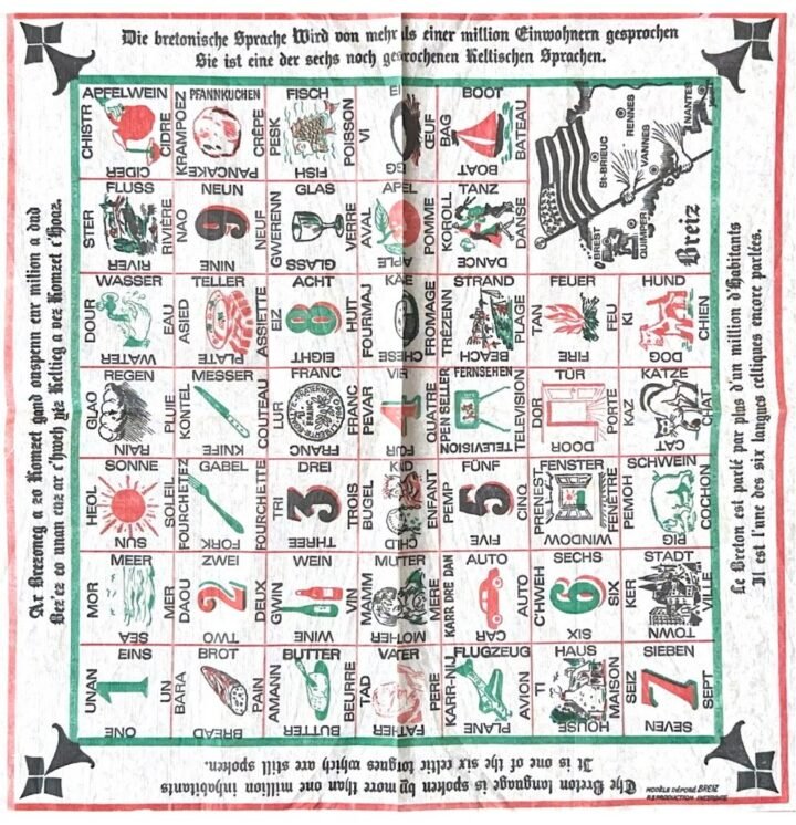 Breton menu