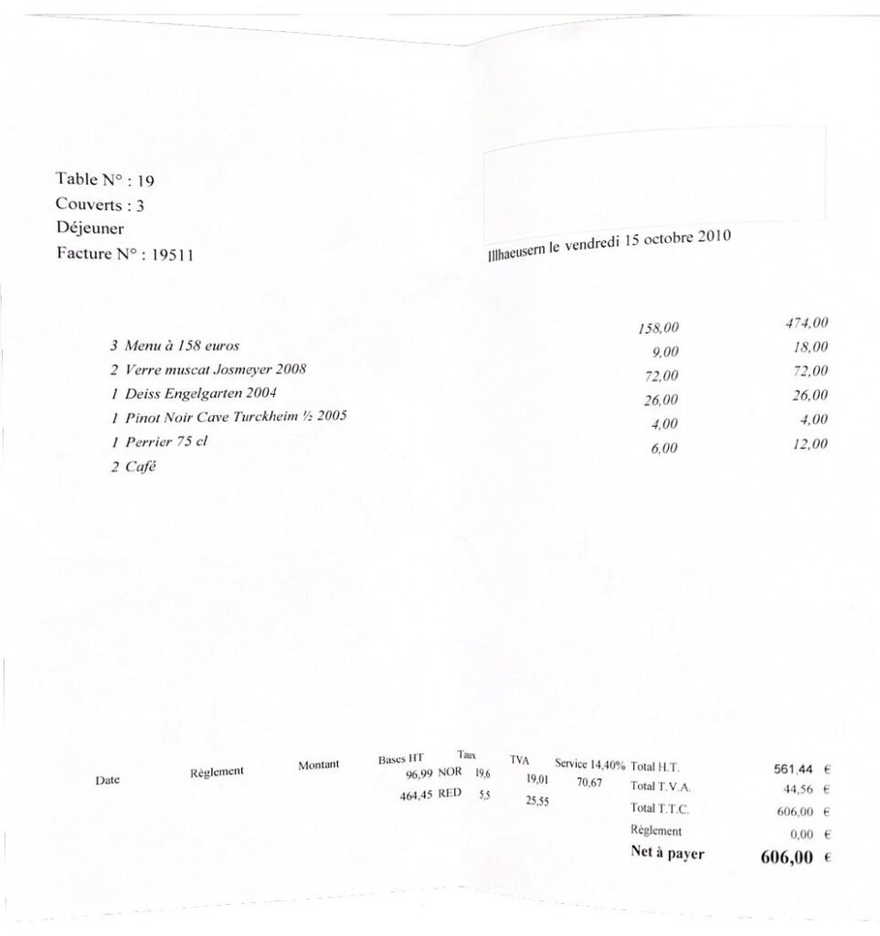 L’Auberge de l’Ill, Illhaeusern, 2010, page 2