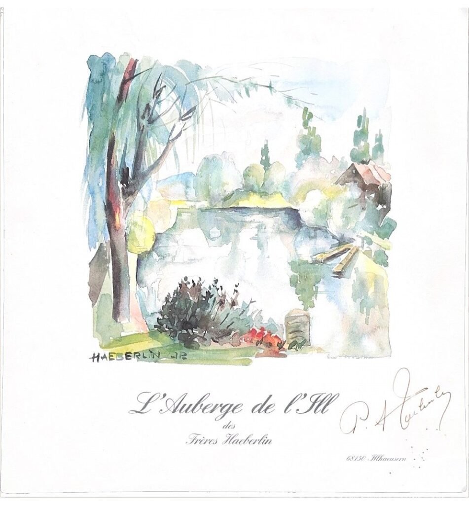L’Auberge de l’Ill, Illhaeusern, page 1