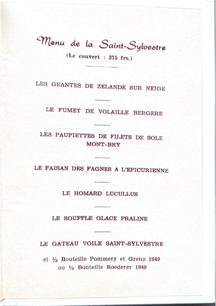 Casino de Namur (Sylvestre), Namur, 1957, page 3