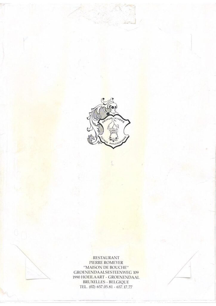 Maison de Bouche, Brussels, 1984, page 4