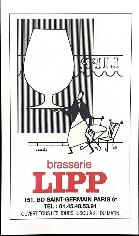 Brasserie Lipp, Paris