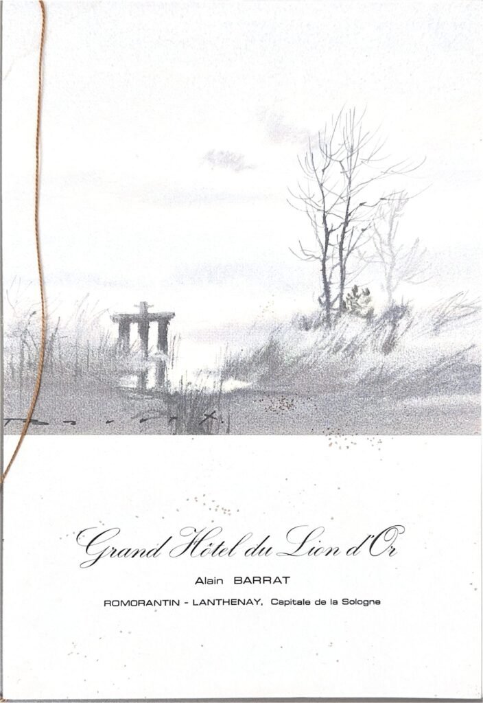Grand Hôtel du Lion d’Or, Romorantin-Lanthenay, page 1