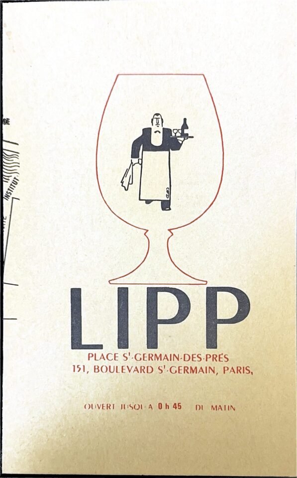 Brasserie Lipp, Paris